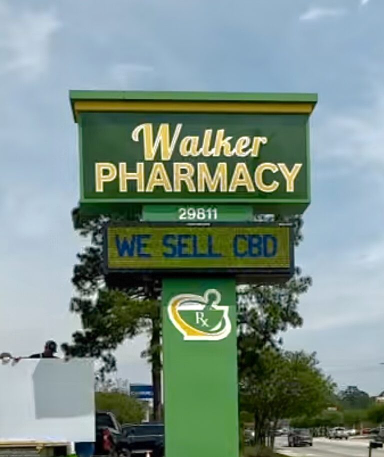 Walker Pharmacy Sign