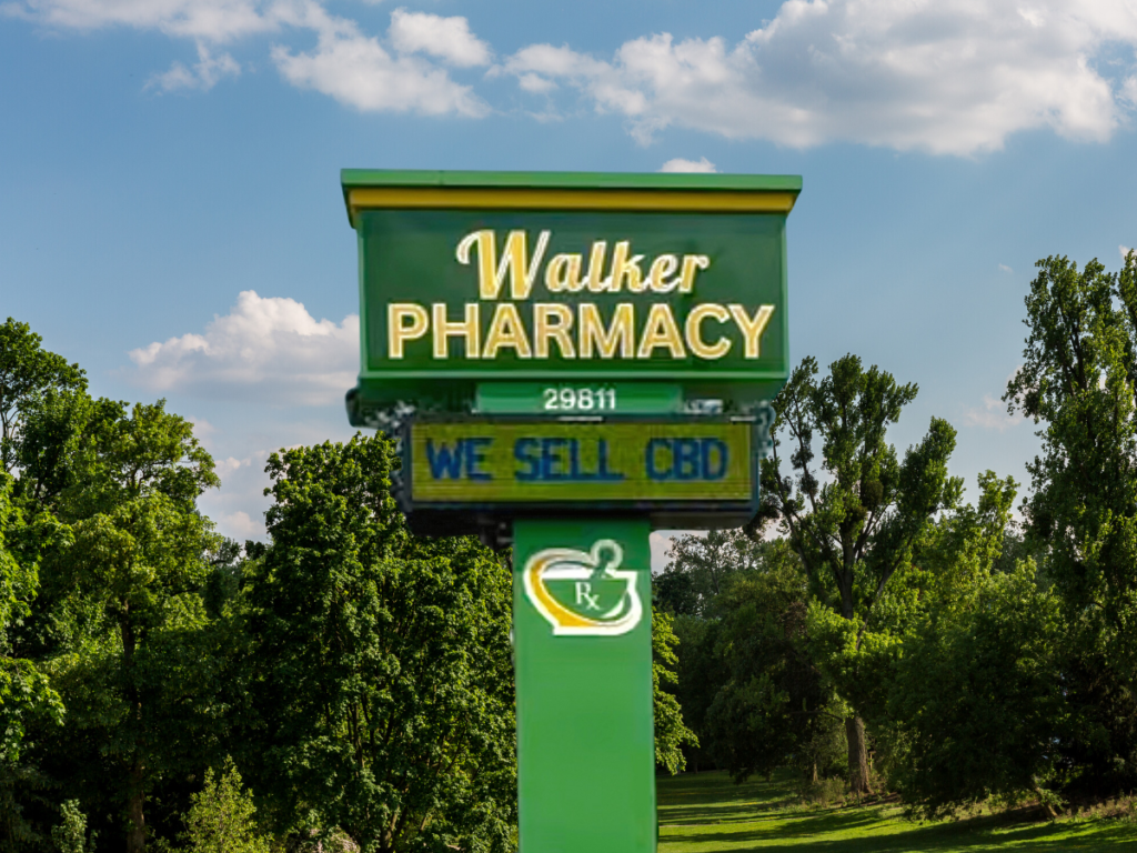 Walker Pharmacy Sign - Baton Rouge Sign Company