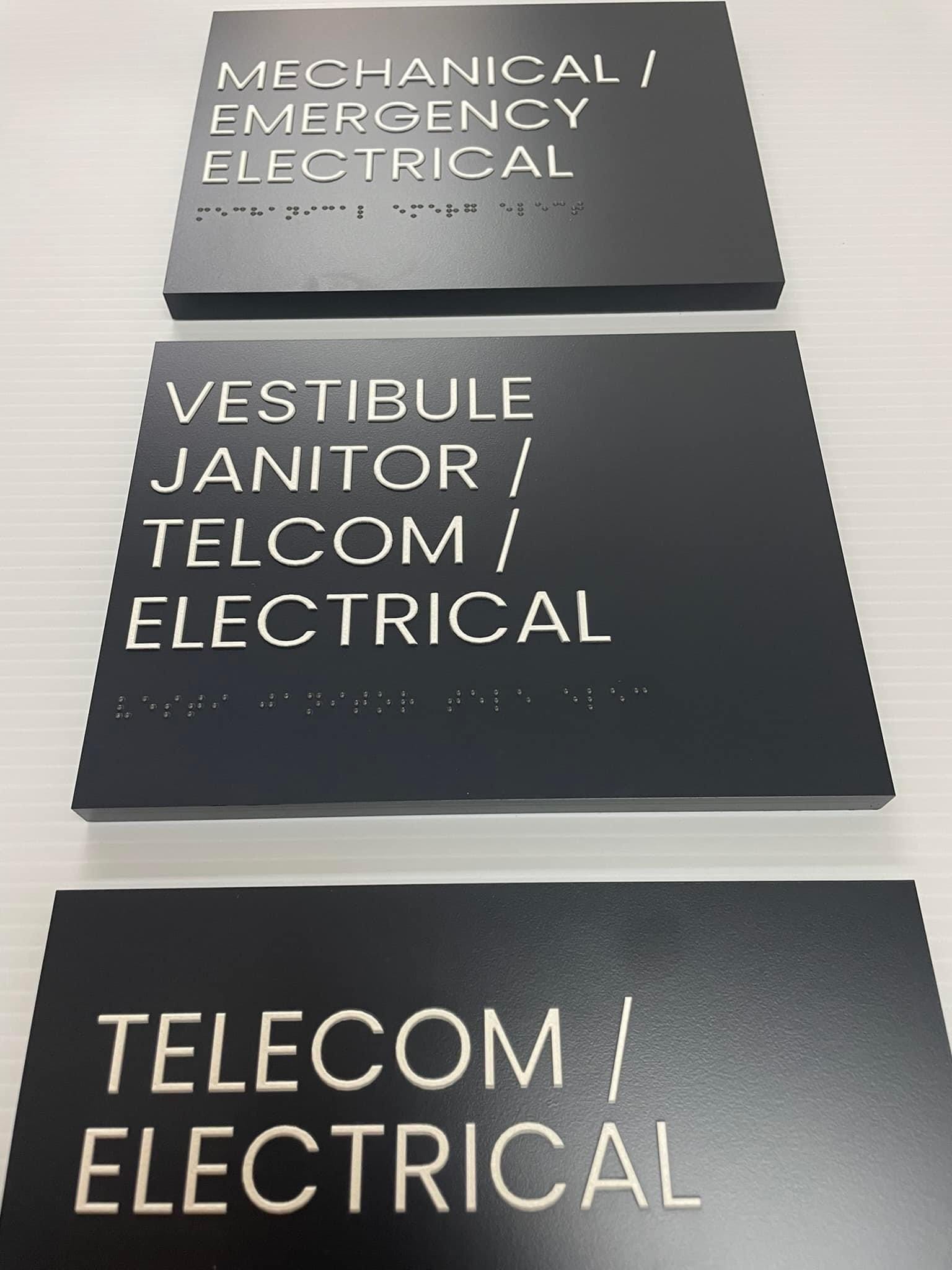 Enhance Your Business with Custom ADA and Wayfinding Signs from IDM ...